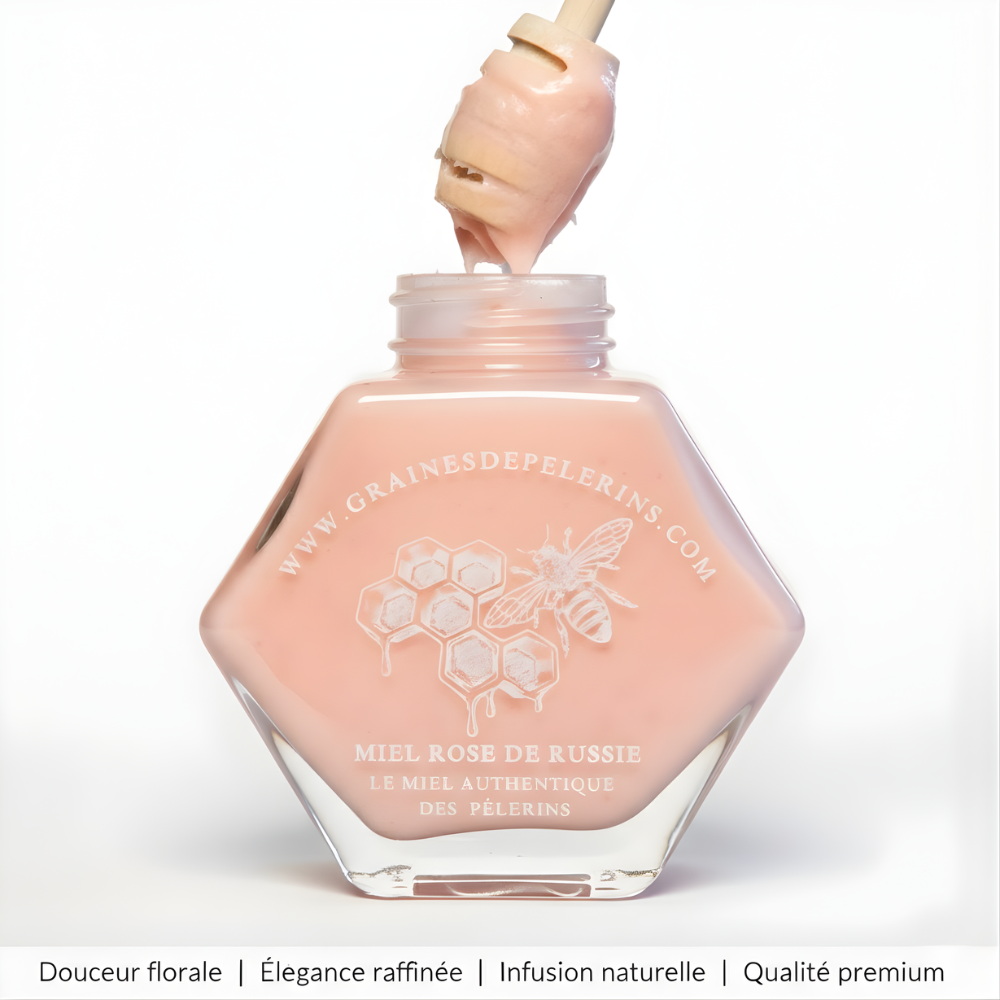 ROSE AROMIEL DE RUSSIE – COFFRET ÉCRIN CUILLÈRE(250G)