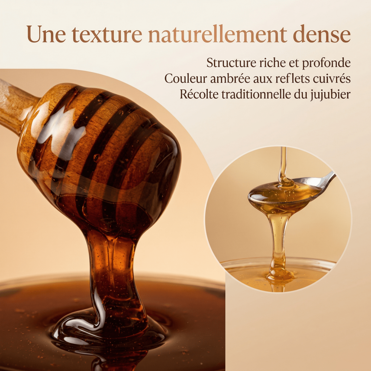 Miel De Jujubier Du Yémen – Coffret Écrin Cuillère(250g)