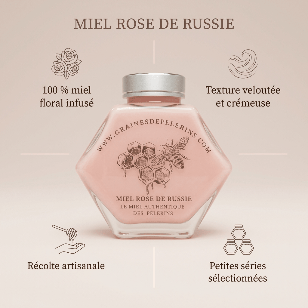 COFFRET PRESTIGE Miels de Jujubier, Blanc, Rose 3×250g