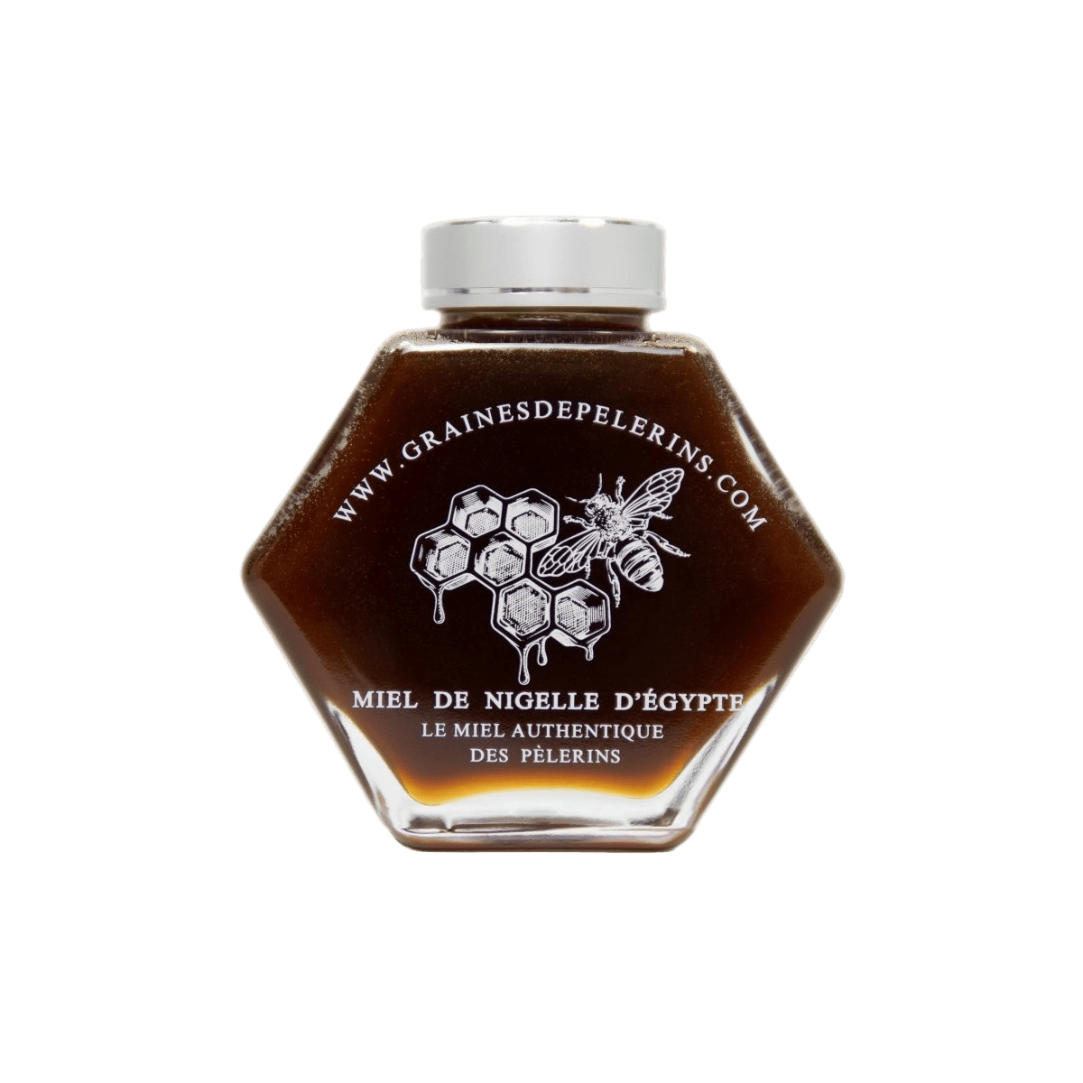 MIEL DE NIGELLE D'ÉGYPTE – COFFRET ÉCRIN CUILLÈRE(250G)