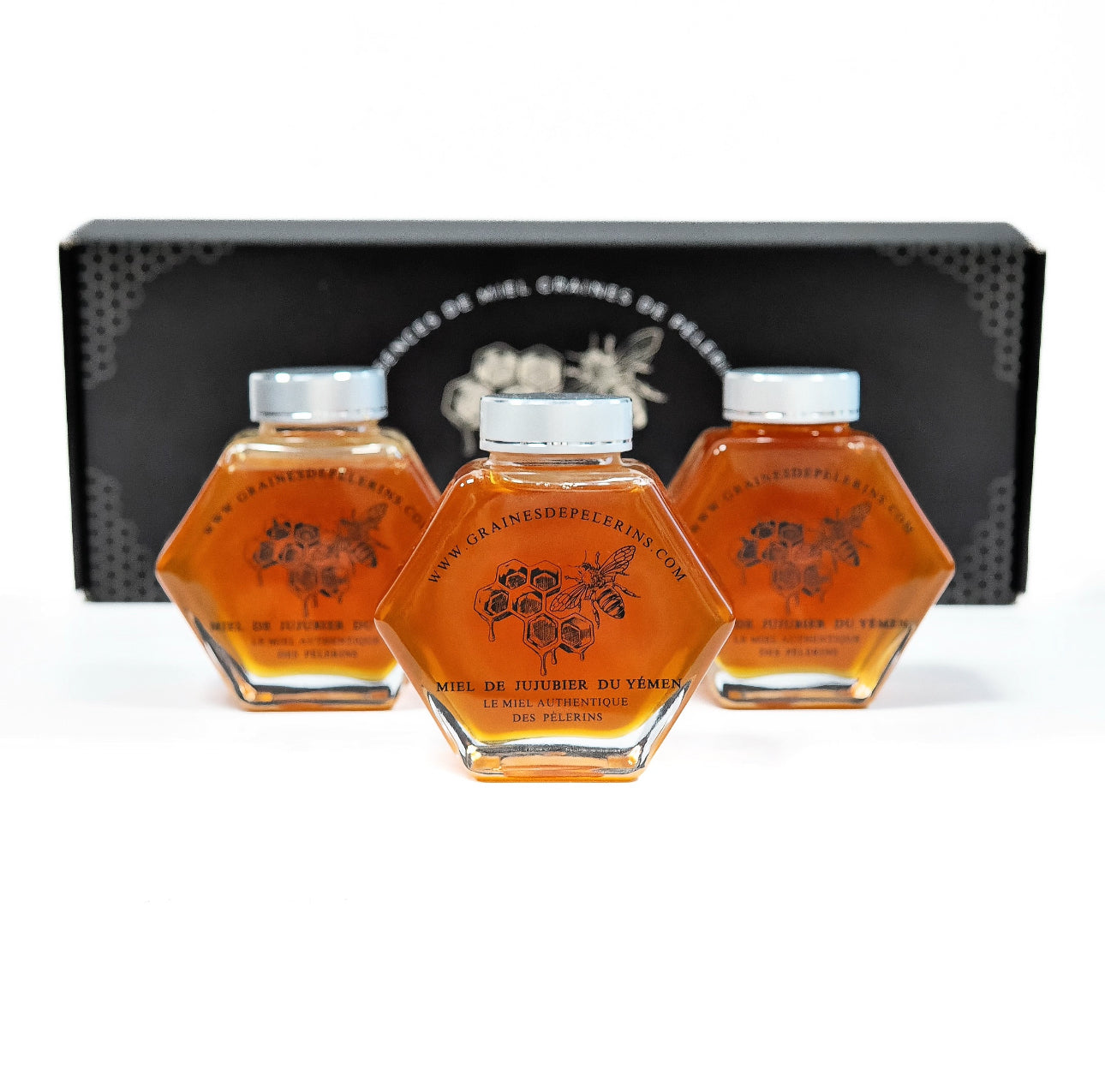 TRIO MIEL DE JUJUBIER DU YEMEN 3x250g