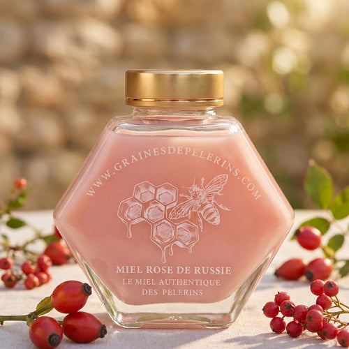 Aromiel Rose de Russie, pot 250g, été