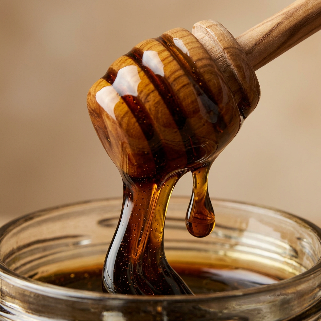 MIEL DE NIGELLE D'ÉGYPTE – COFFRET ÉCRIN CUILLÈRE(250G)