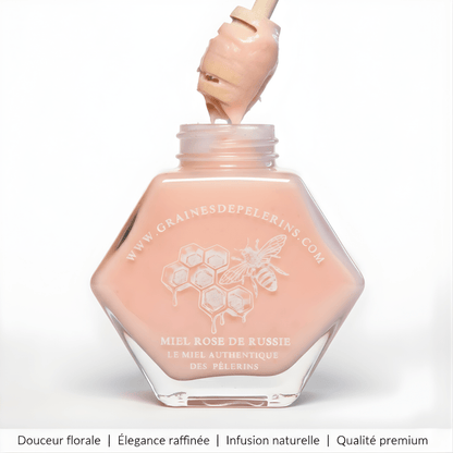 ROSE AROMIEL AUS RUSSLAND – SCHMUCKKASTEN MIT LÖFFEL (250G)