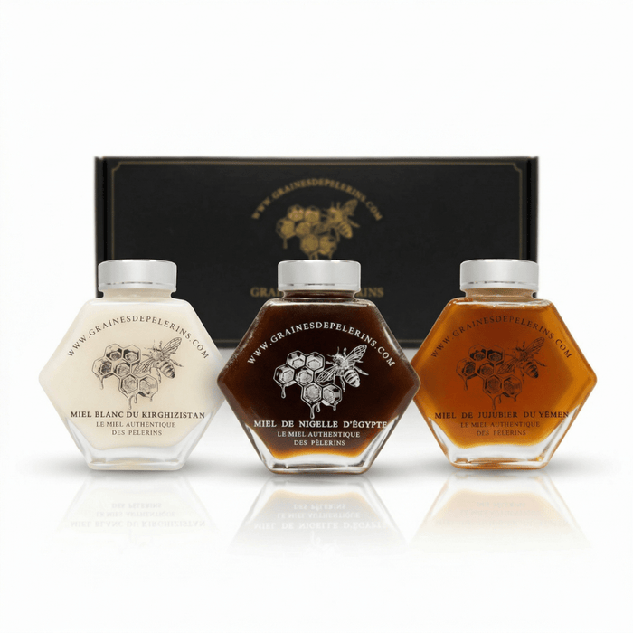 Coffret Vitalité avec Miel Blanc, Nigelle et Jujubier