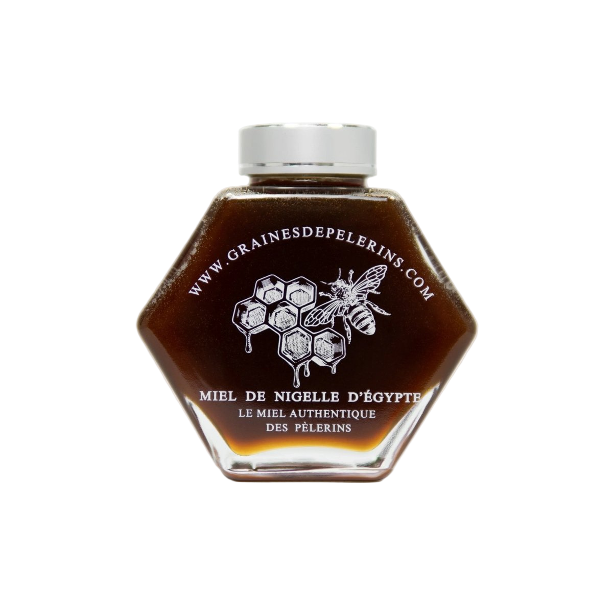 MIEL DE NIGELLE D'ÉGYPTE – COFFRET ÉCRIN CUILLÈRE(250G)