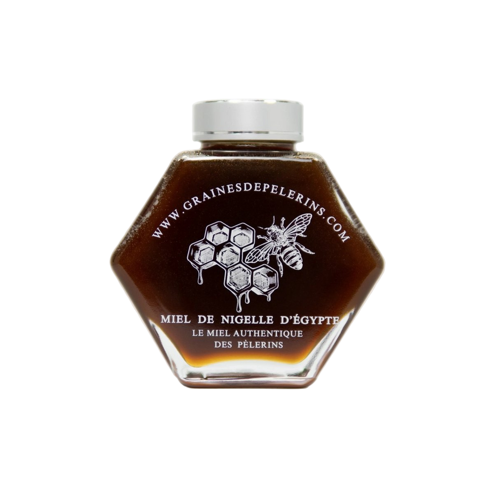 MIEL DE NIGELLE D'ÉGYPTE – COFFRET ÉCRIN (250G)