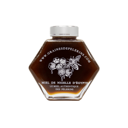 SCHWARZKÜMMEL-HONIG AUS ÄGYPTEN – GESCHENKSET MIT LÖFFEL (250G)