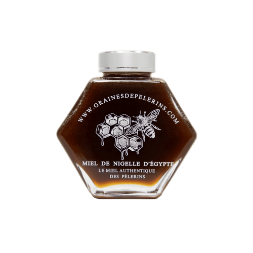 SCHWARZKÜMMEL-HONIG AUS ÄGYPTEN – GESCHENKSET MIT LÖFFEL (250G)