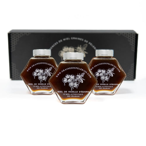 TRIO MIEL DE NIGELLE DE EGIPTO 3x250g