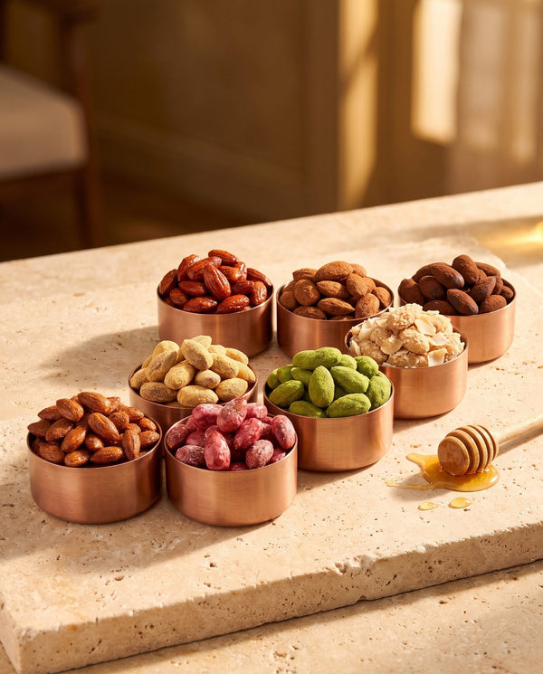 L'Intégrale 8 Saveurs, assortiment complet Amandes d'Exception Graines de Pèlerins