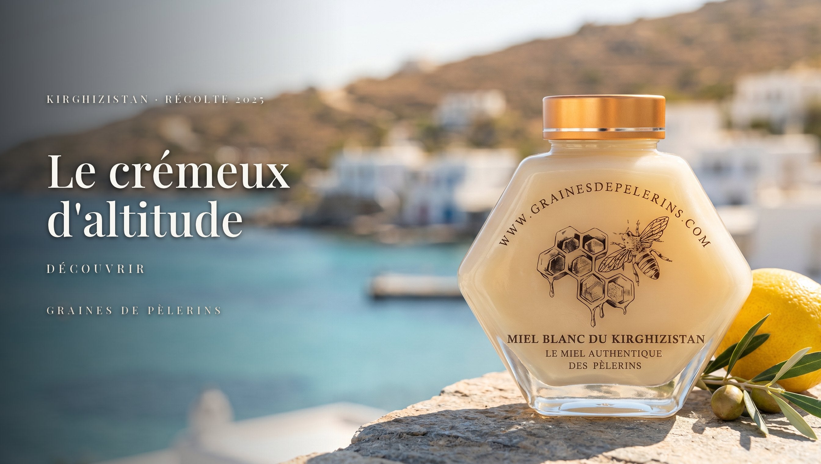 Bannière Miel Blanc été desktop