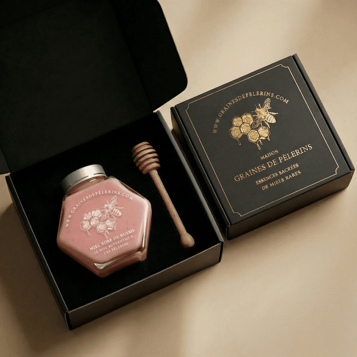 Texture délicate de l'Aromiel Rose de Russie